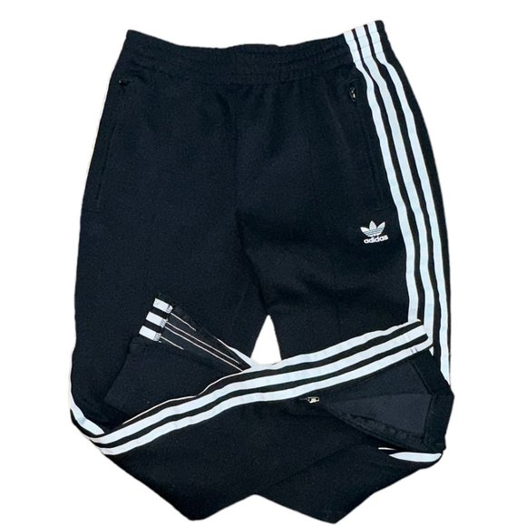 Women's Adidas Track Pants Zip Ankle Size Small - Picture 4 of 10